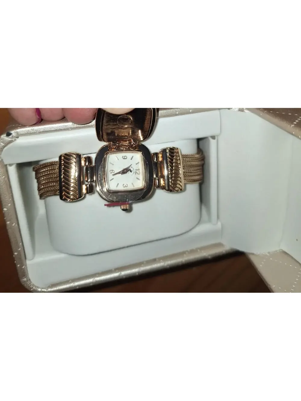 NEW Beverly Hills Rose Gold Womens Limited Edition Watch Wrist Bracelet STUNNING - Picture 5 of 11